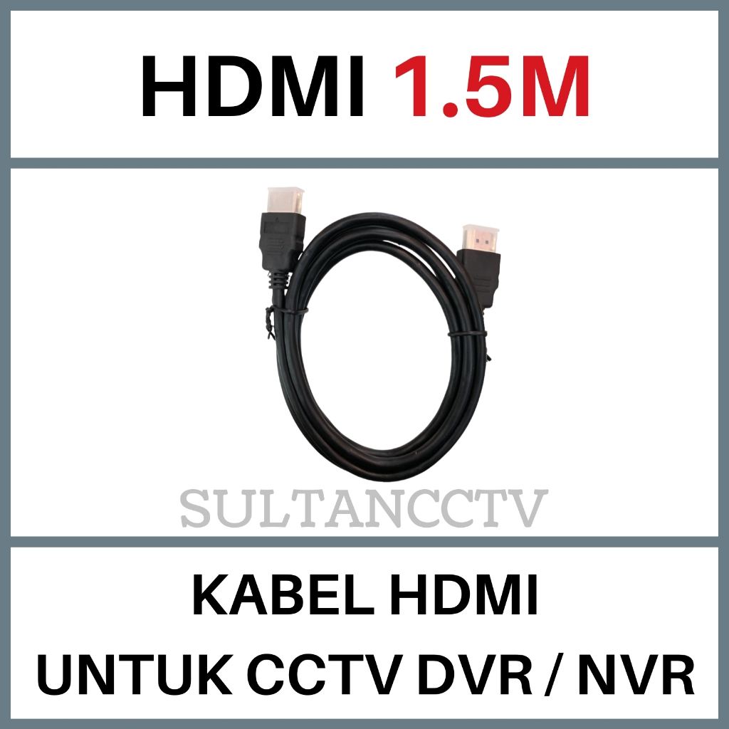 Kabel Hdmi To Hdmi 1.5M METER  Untuk Cctv DVR / NVR