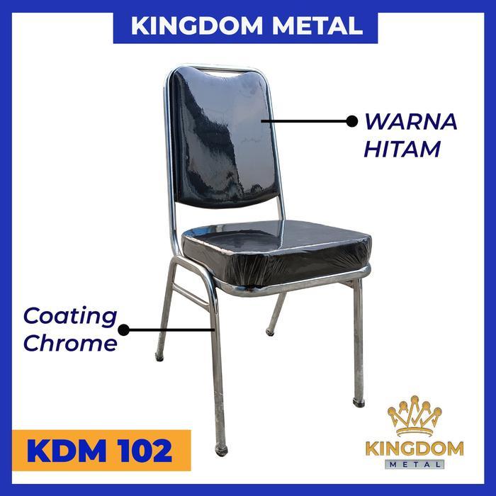 KINGDOM KURSI BESI TUMPUK FUTURA MODEL SUSUN BANGKU SERBAGUNA UNTUK PESTA RAPAT KANTOR