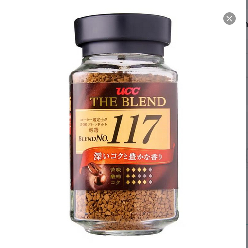

UCC The Blend 117 Instant Coffee Powder 90g - Kopi Impor Japan