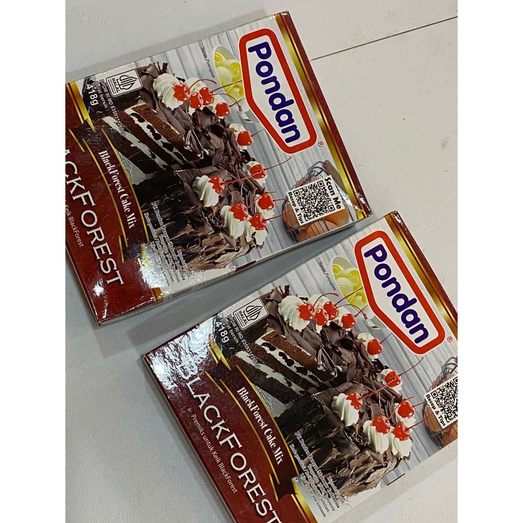 PONDAN - BLACK FOREST CAKE MIX 418gr