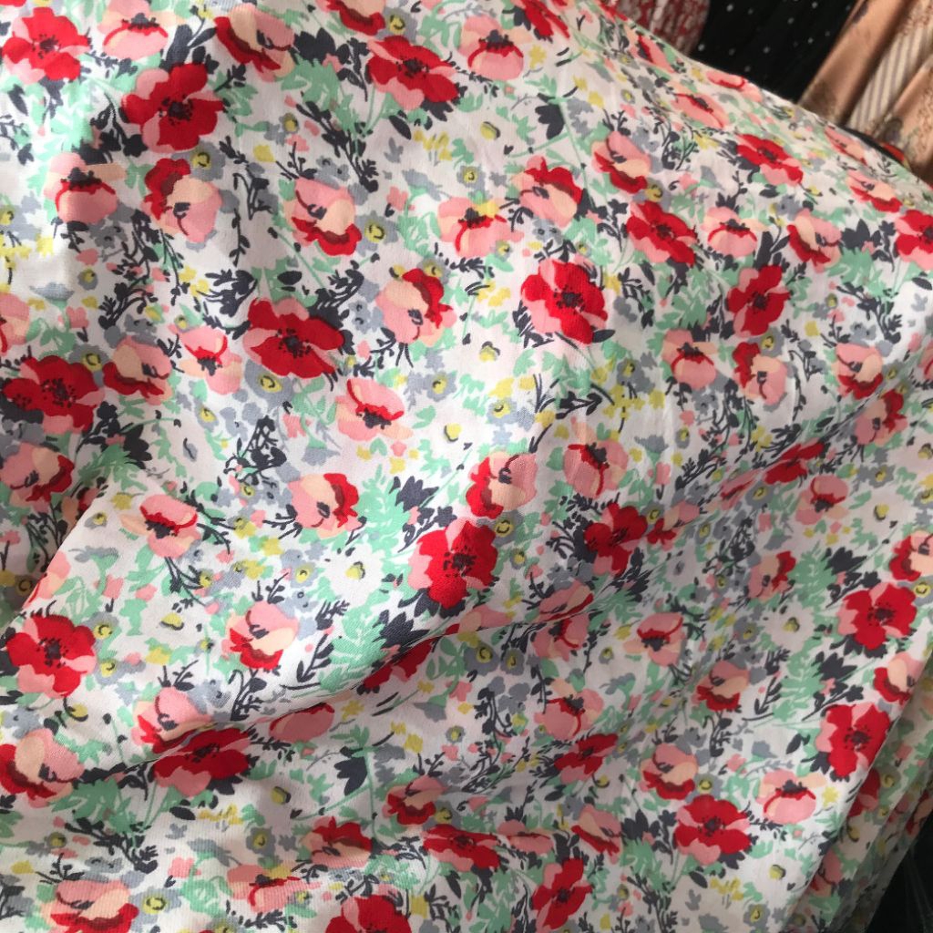 kain Montana motif bunga - kain Montana sutra motif bunga - kain Montana premium motif dwan