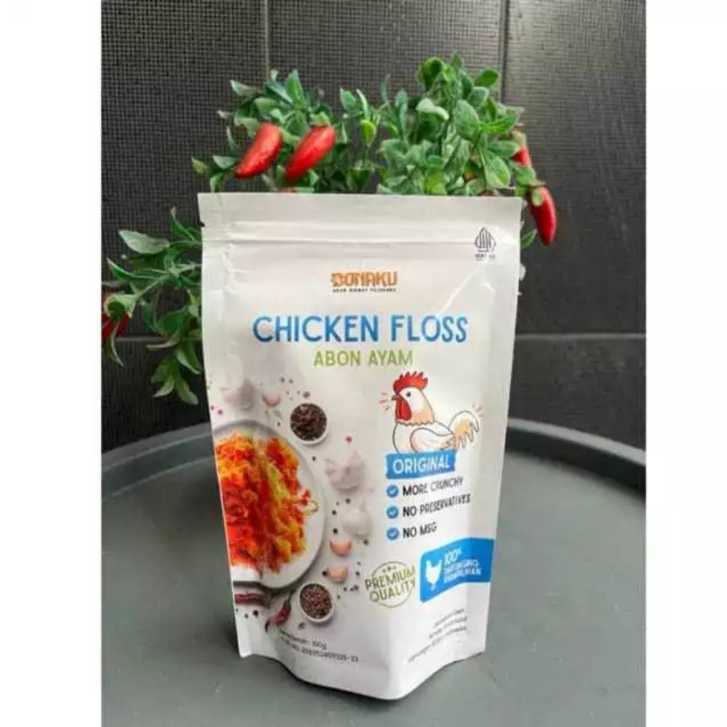 

Abon Ayam 100 Gram Chicken Floss Bonaku Lauk Sehat