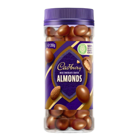 

Cadbury Milk Chocolate Coated Almonds | 280g