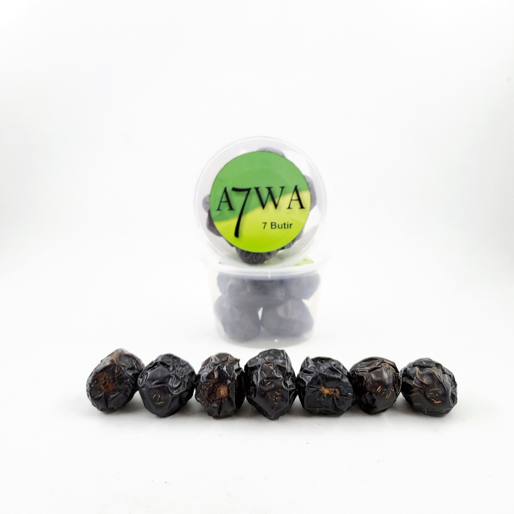 

KURMA AJWA MADINAH 7 BUTIR KURMA NABI ORIGINAL OLEH OLEH HAJI DAN UMROH