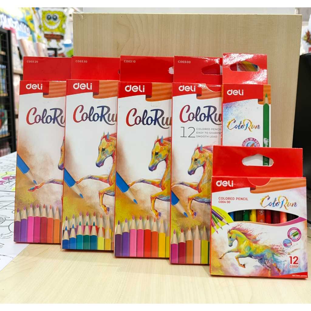 

DELI Colored Pencil PENSIL WARNA