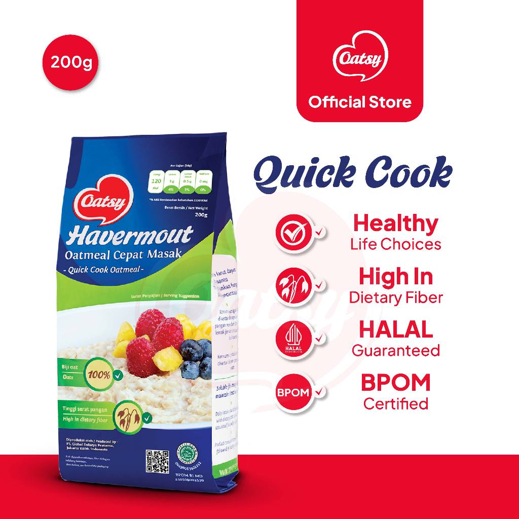 

OATSY Quick Cook Oatmeal 200g