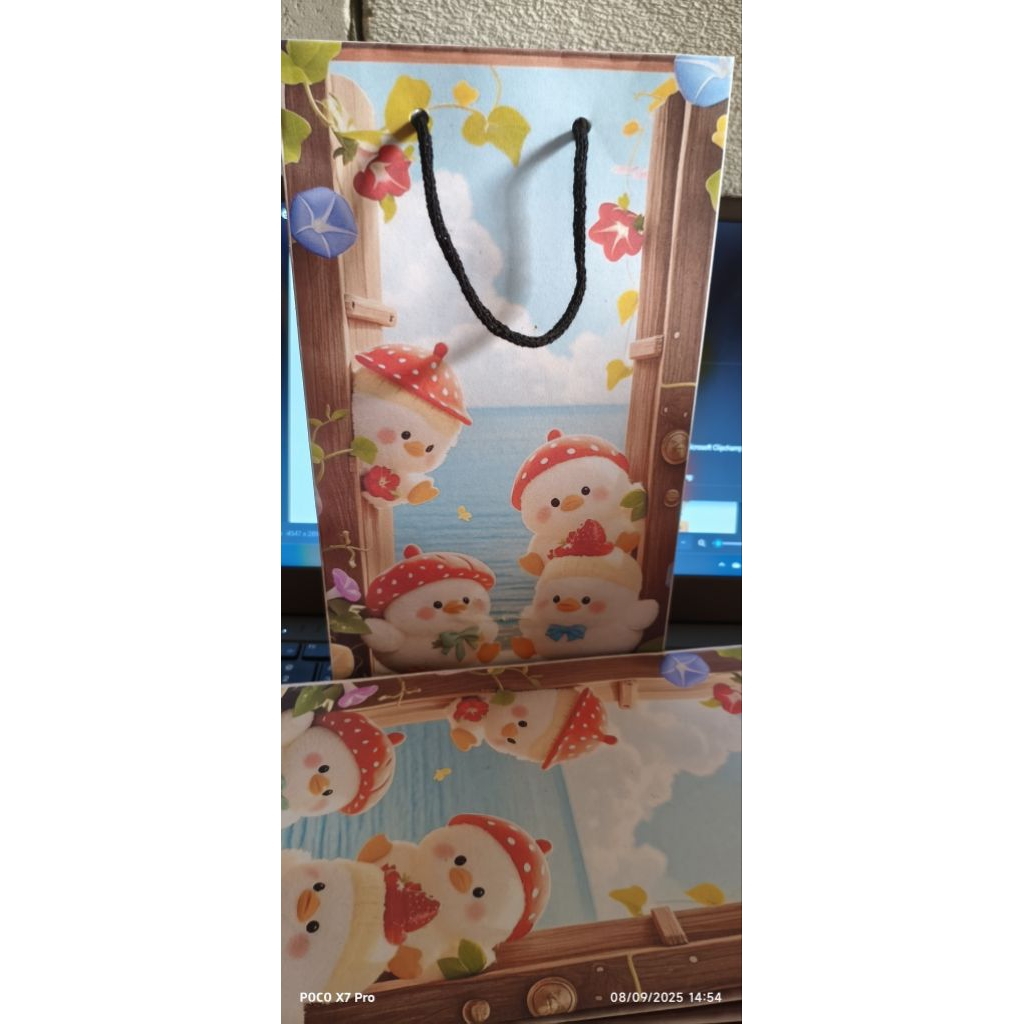 

paperbag kado 14 x 5 x 25