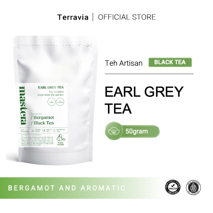 

Mastera Earl Grey Black Tea Teh Hitam Bergamot