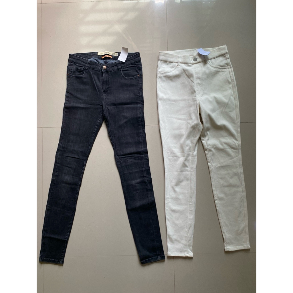 JACKPOTT BUNDLING CELANA JEGGING BRAND ZARA + UNIQLO LEGGING