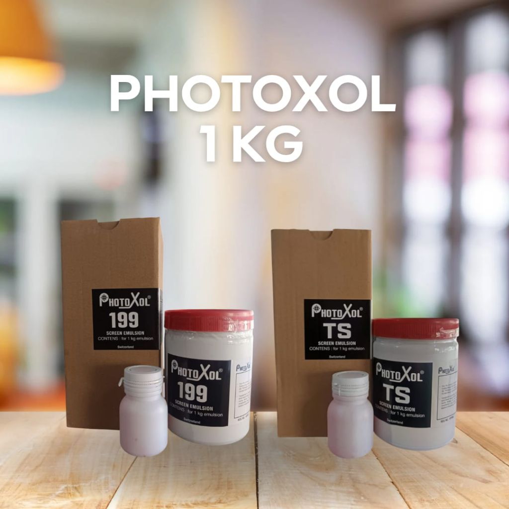 PHOTOXOL 199/Photoxol TS/Screen Emulsion Photoxol/Sablon kain/Obat Afdruk Sablon 1KG
