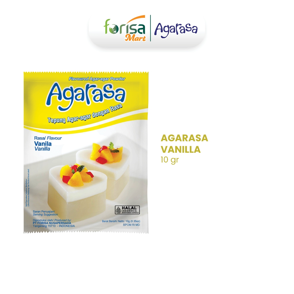 

Agarasa Vanila 10gr - 1 Sachet