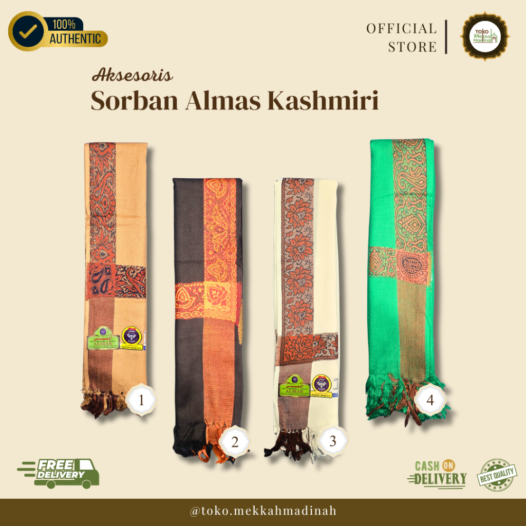 Sorban Almas Kashmiri – Kain Premium Asal Kashmir