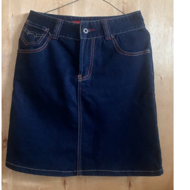 Rok pendek jeans T2000 garment navy