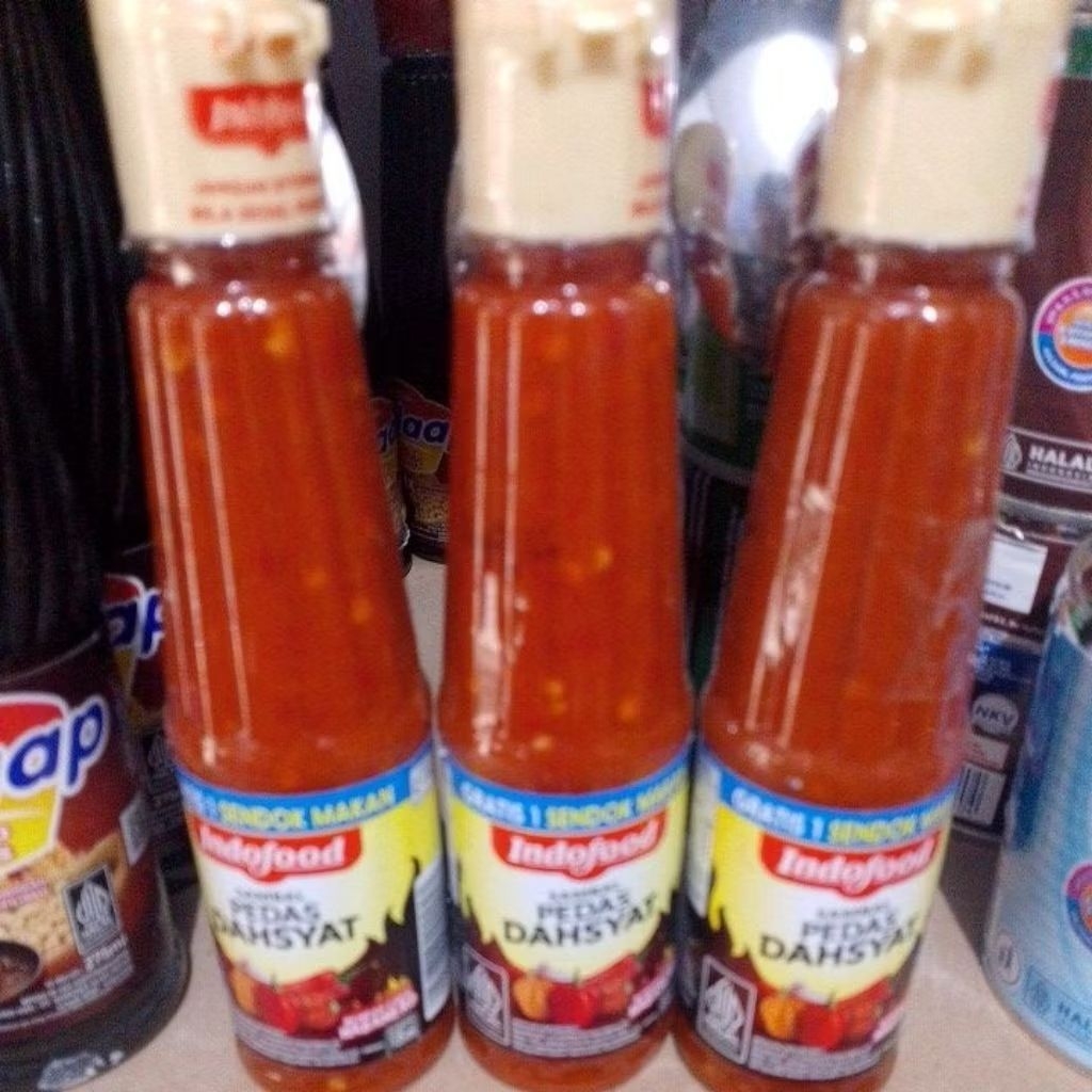

Saos Botol Indofood 3pcs free sendok