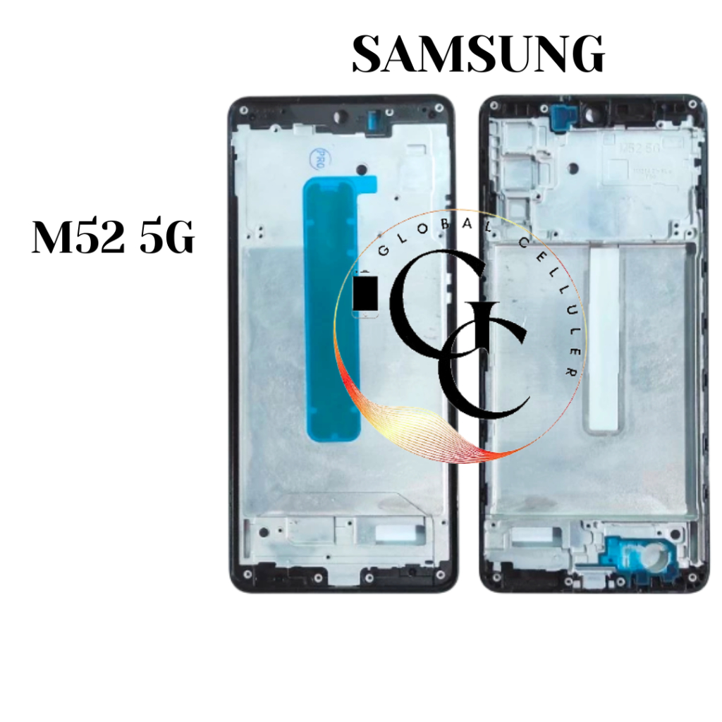 Frame Lcd Samsung M52 5G 2021 Original (Tulang Tengah Dudukan Lcd)