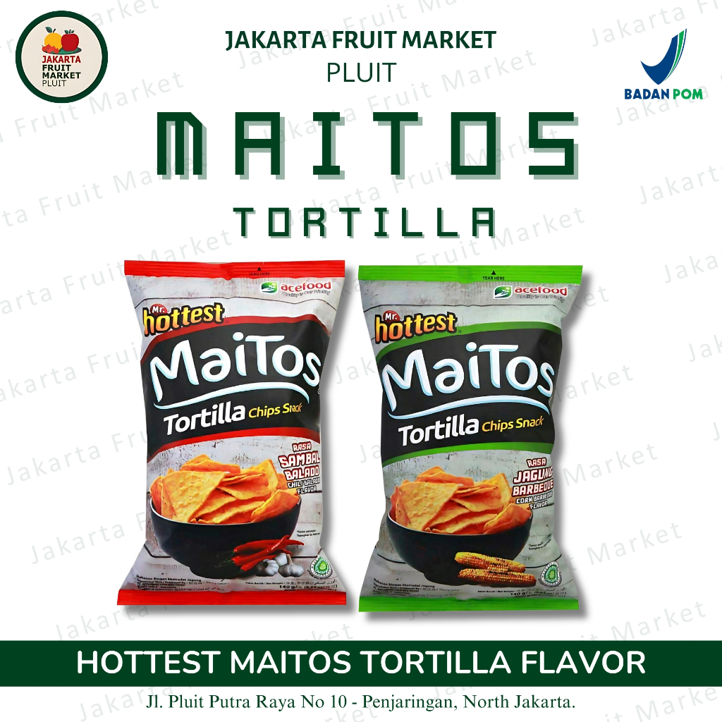 Snack Hottest Tortilla Chips Maitos Variant