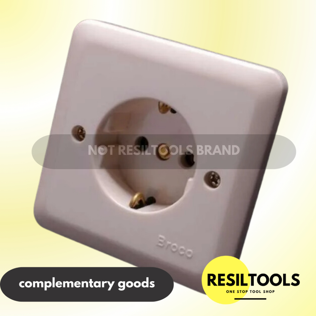 Stop Kontak Broco 5511U Terminal Colokan Listrik Tanam Inbow Contact Socket Soket