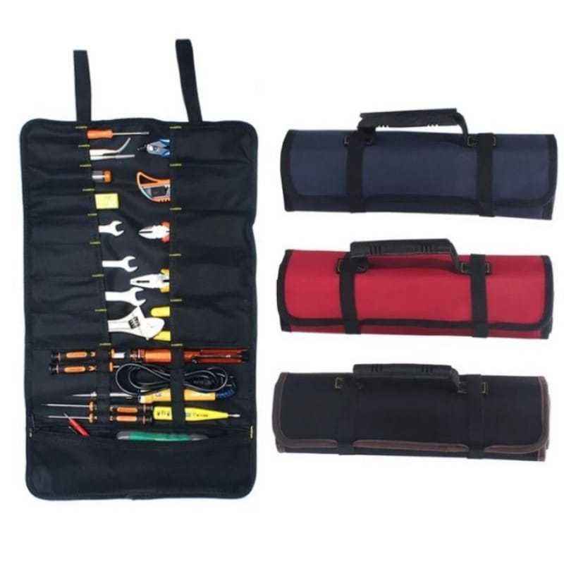Tas Electrical tool bag roll tas tukang tas mekanik