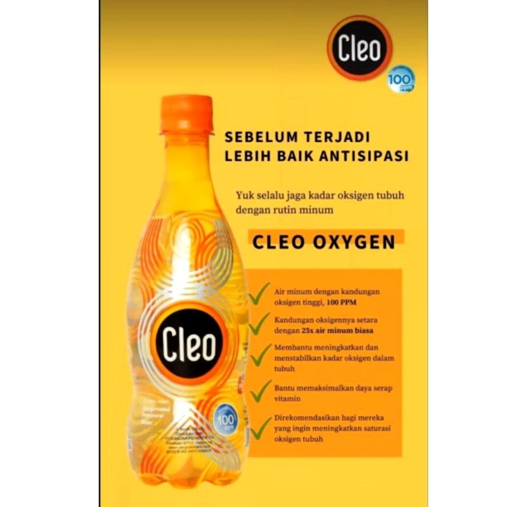 Cleo Oxygen Water Air Minum Kesehatan - Kendari