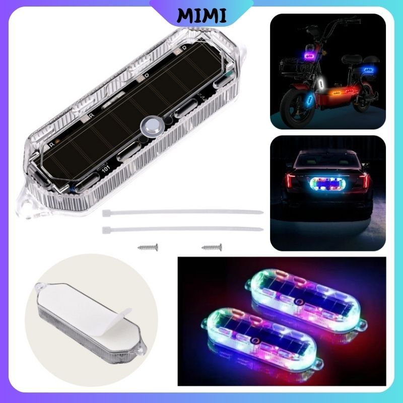 Lampu Kedip Solar Powered LED Lampu Pesawat Motor Mobil Truk / Lampu LED Mobil