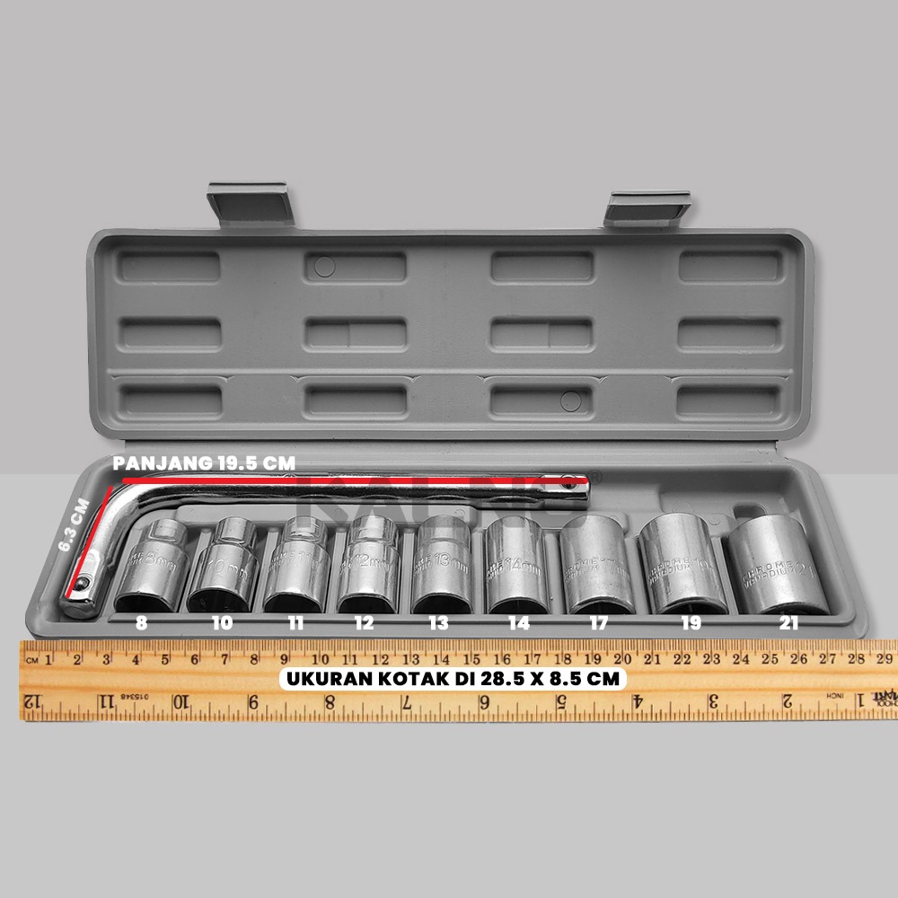 Kunci Sok - Kunci Mobil, Motor, Perkakas Tukang Dan Bengkel Serbaguna