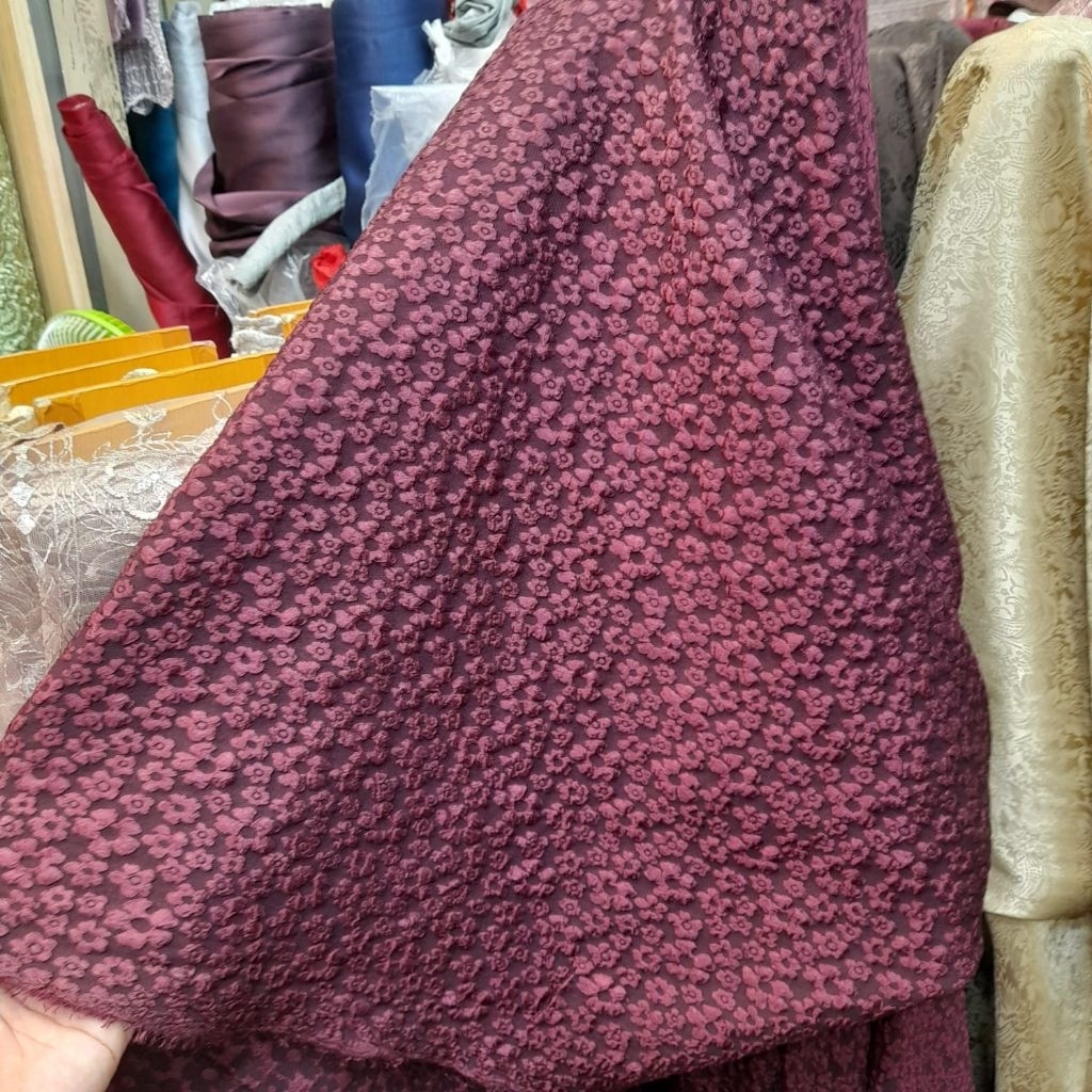 bahan kain jaguar embos premium