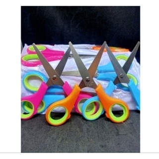 

Gunting isi 1 pcs Murah 4 inch gagang 2 warna Stainles Stell Pacman