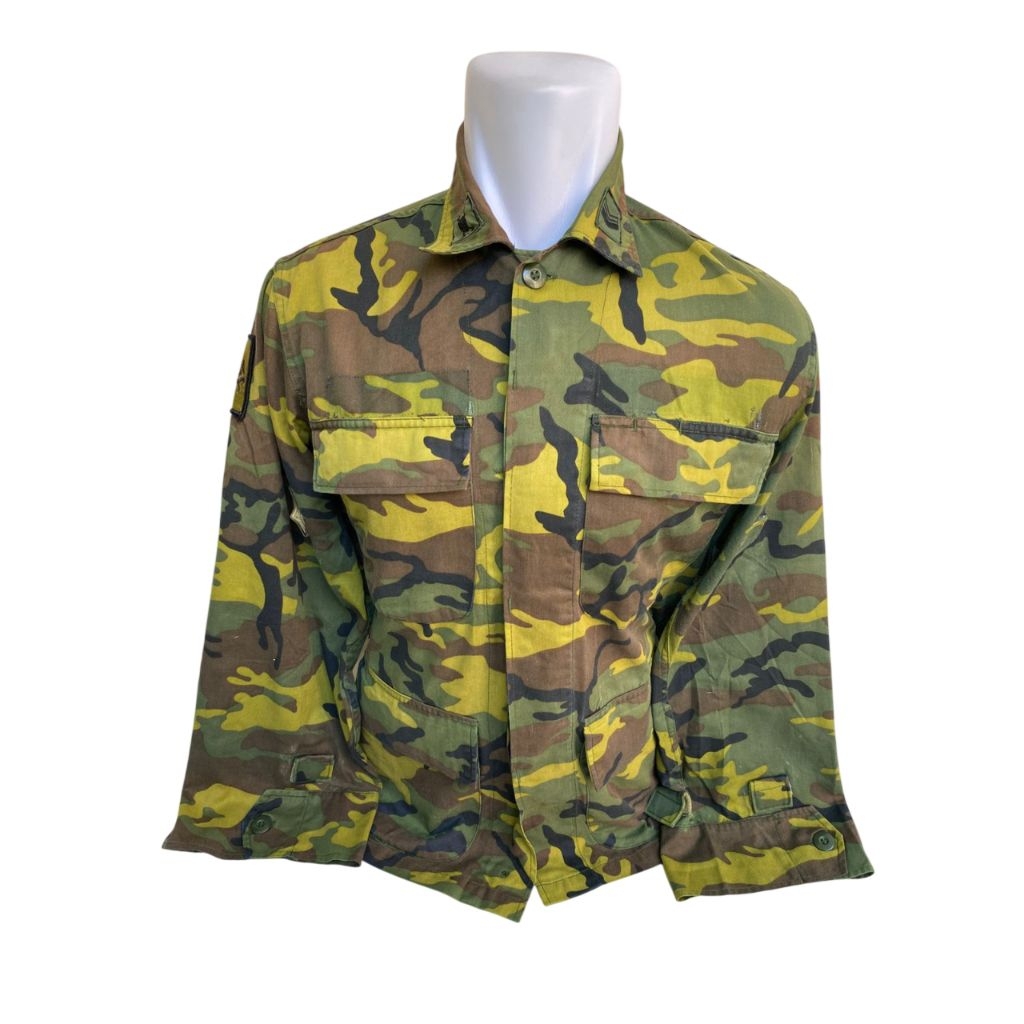 Kemeja BDU Loreng Classic Woodland Cina Taiwan Army (2)