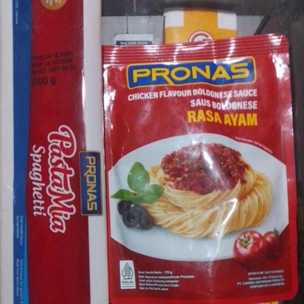 

Spaghetti Paket Bolognese+Pasta mia