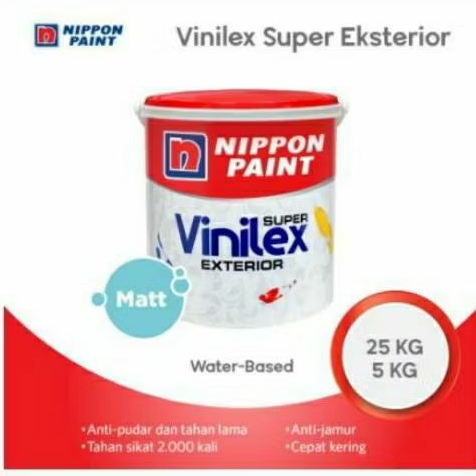 VINILEX super VINILEX ikan 300 white cat tembok Nippon paint galon