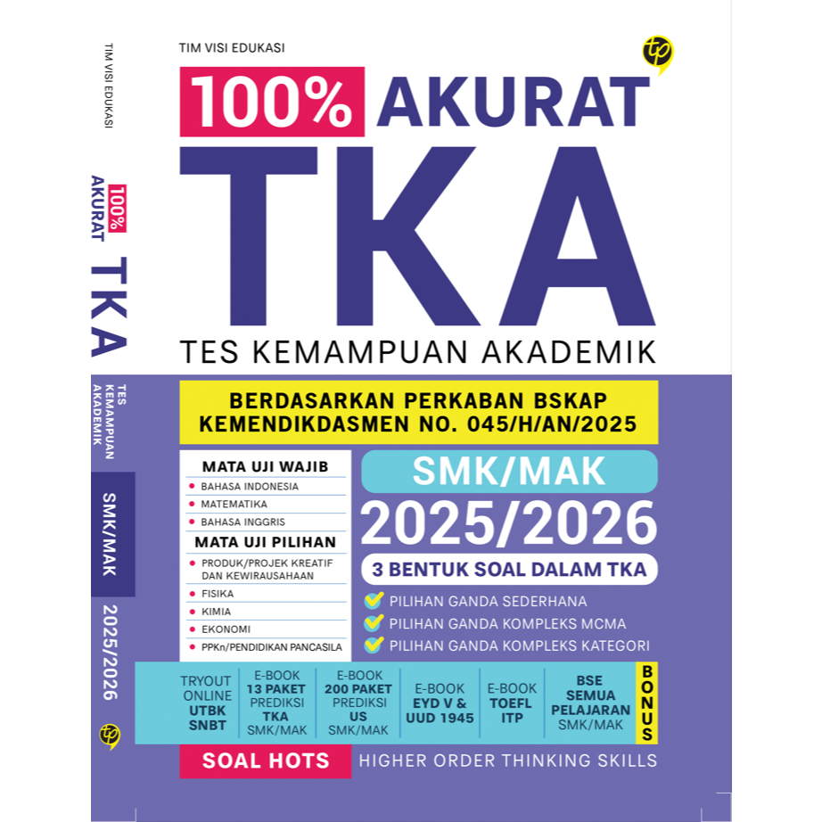 

Gramedia Gandaria - 100% AKURAT TKA SMK/MAK 2025/2026