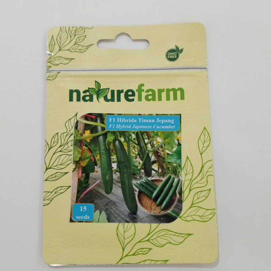Benih Bibit Timun / Mentimun Jepang F1 Hibrida-naturefarm