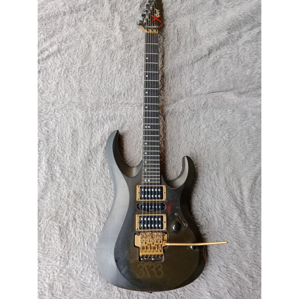 gitar listrik elektrik cort x6 model super strat original second