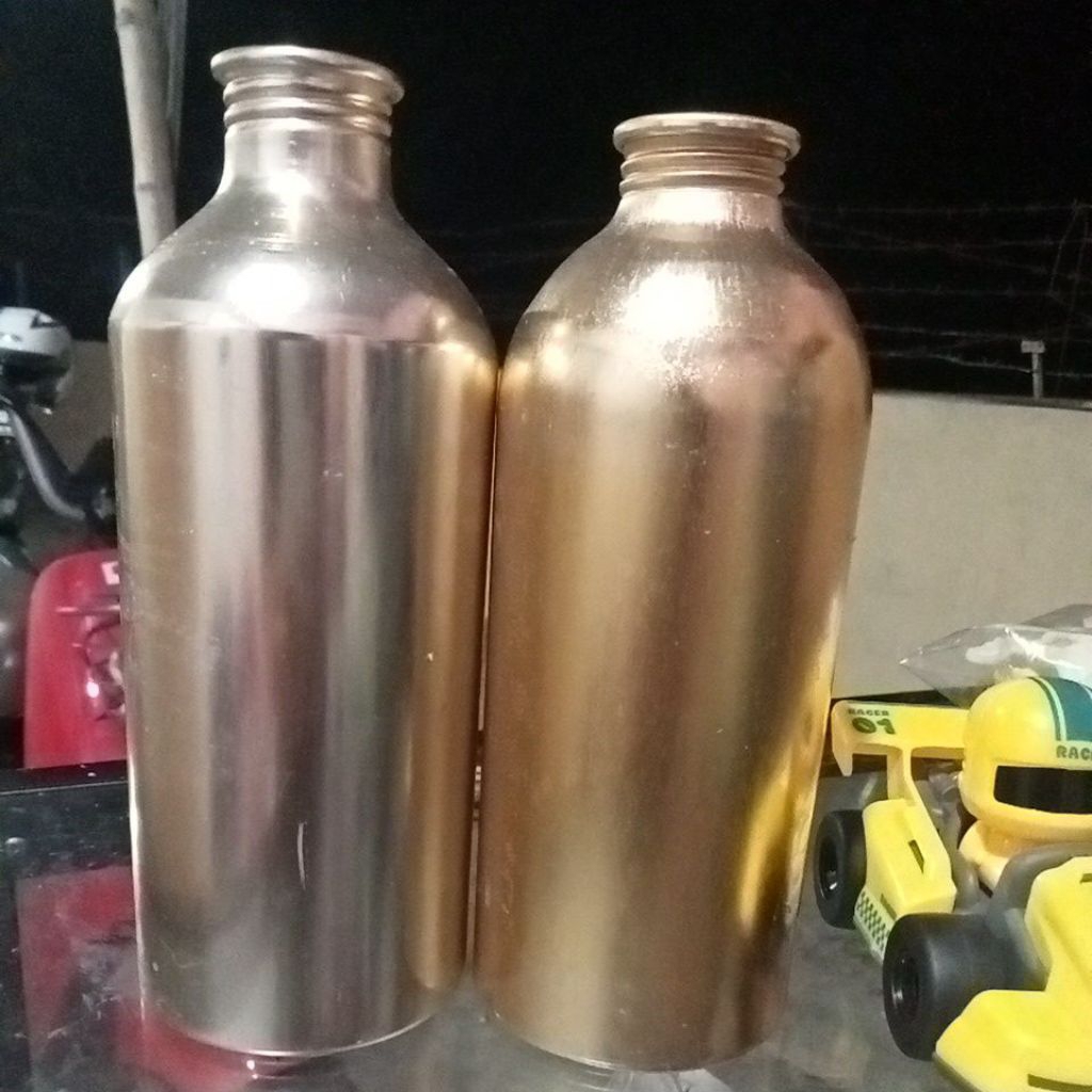 KALENG goldPARFUM 500ML KALENG BEKAS TUANG KALENG DISPLAY TOKO KALENG SERBAGUNA