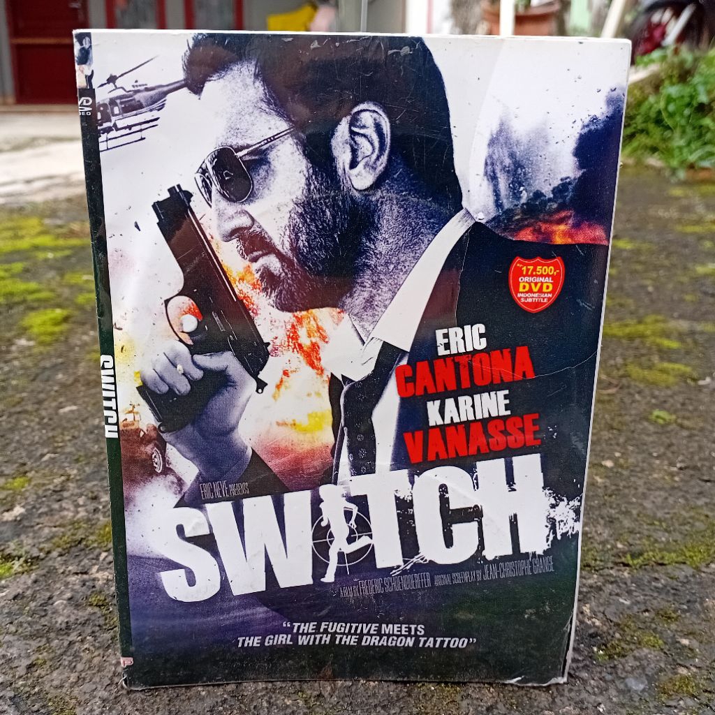Switch Eric Cantona (2011) Widescreen Region 3 PAL Original DVD Prime Entertainment Nos