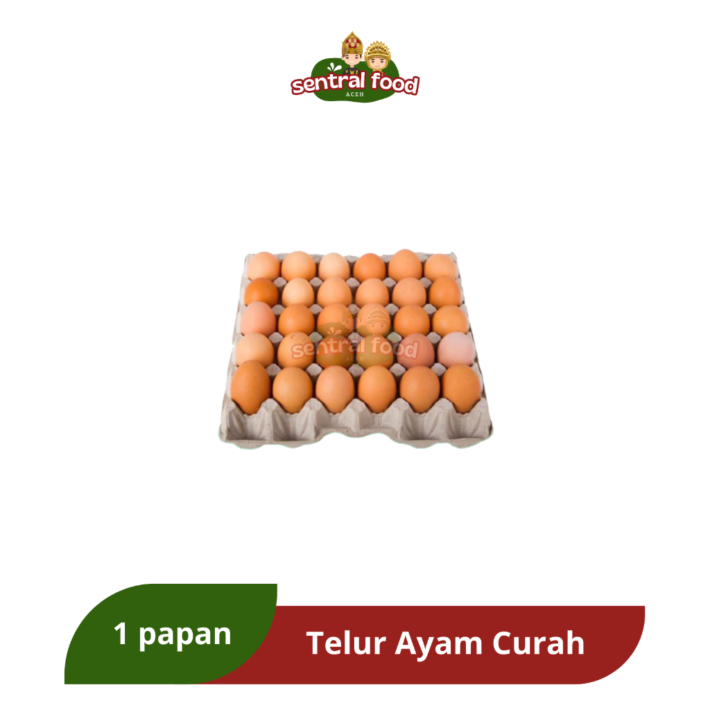 

Telur Ayam Curah 1 Papan / Tray