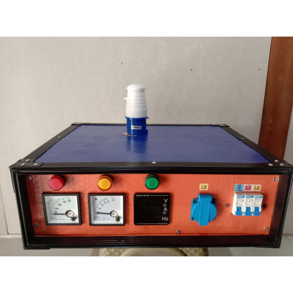 panel listrik analog dan digital 3u sound system 1phase