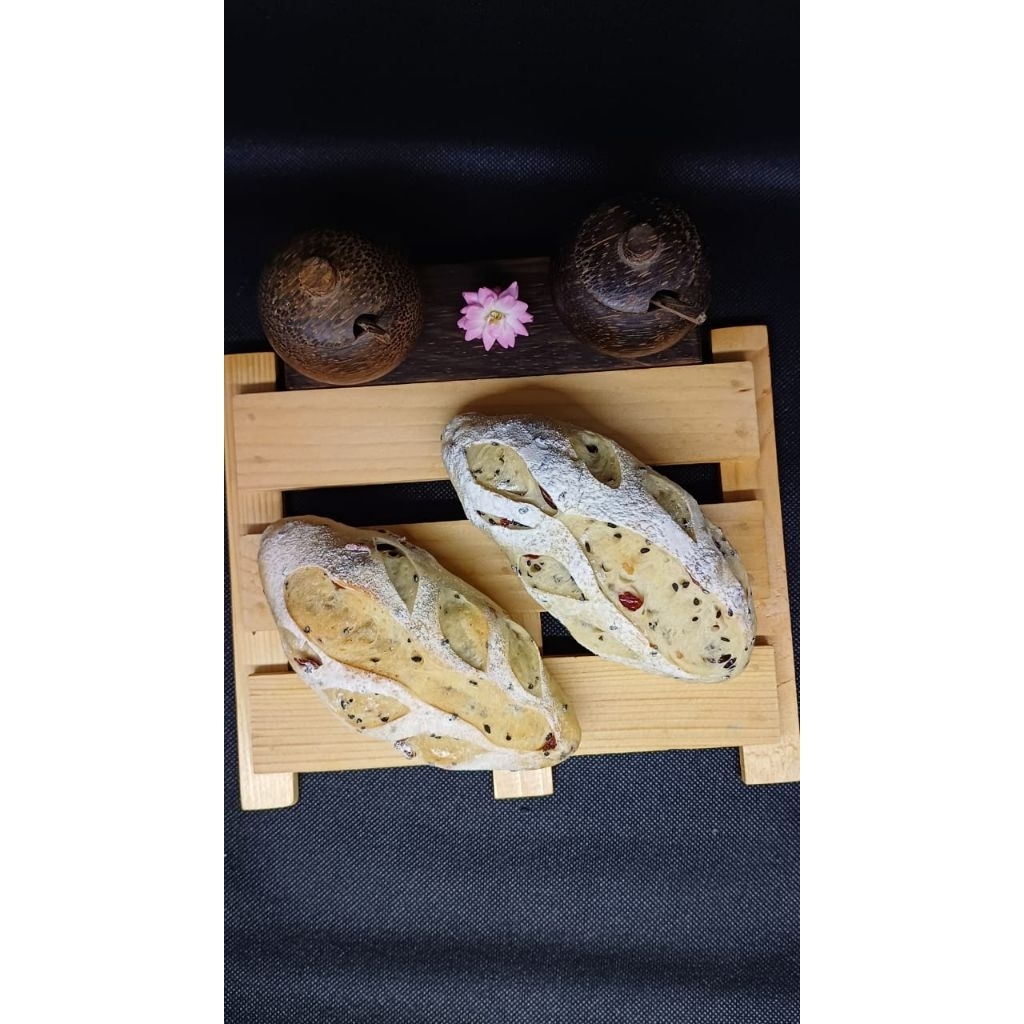 

PO Roti Soft Sourdough Cranberry Cheese Roti Sehat Kirim Instant Only Bandunc