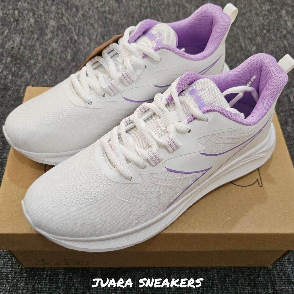 Sepatu Running Wanita Diadora Nagara White Original BNIB