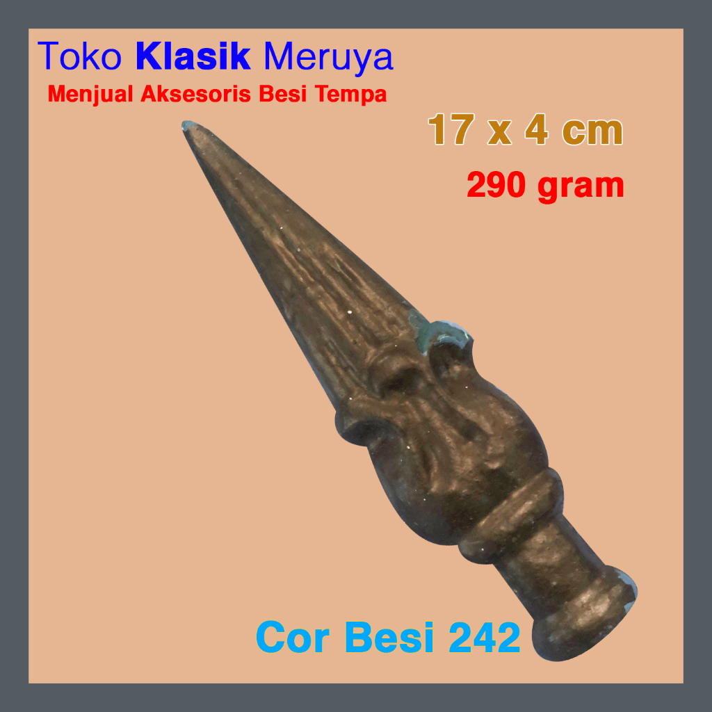 Tombak cor besi 242