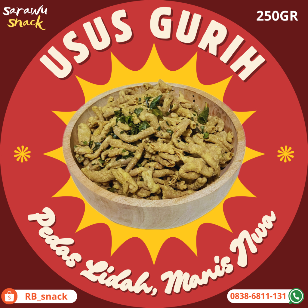 

USUS DAUN JERUK GURIH MURAH 250 gram