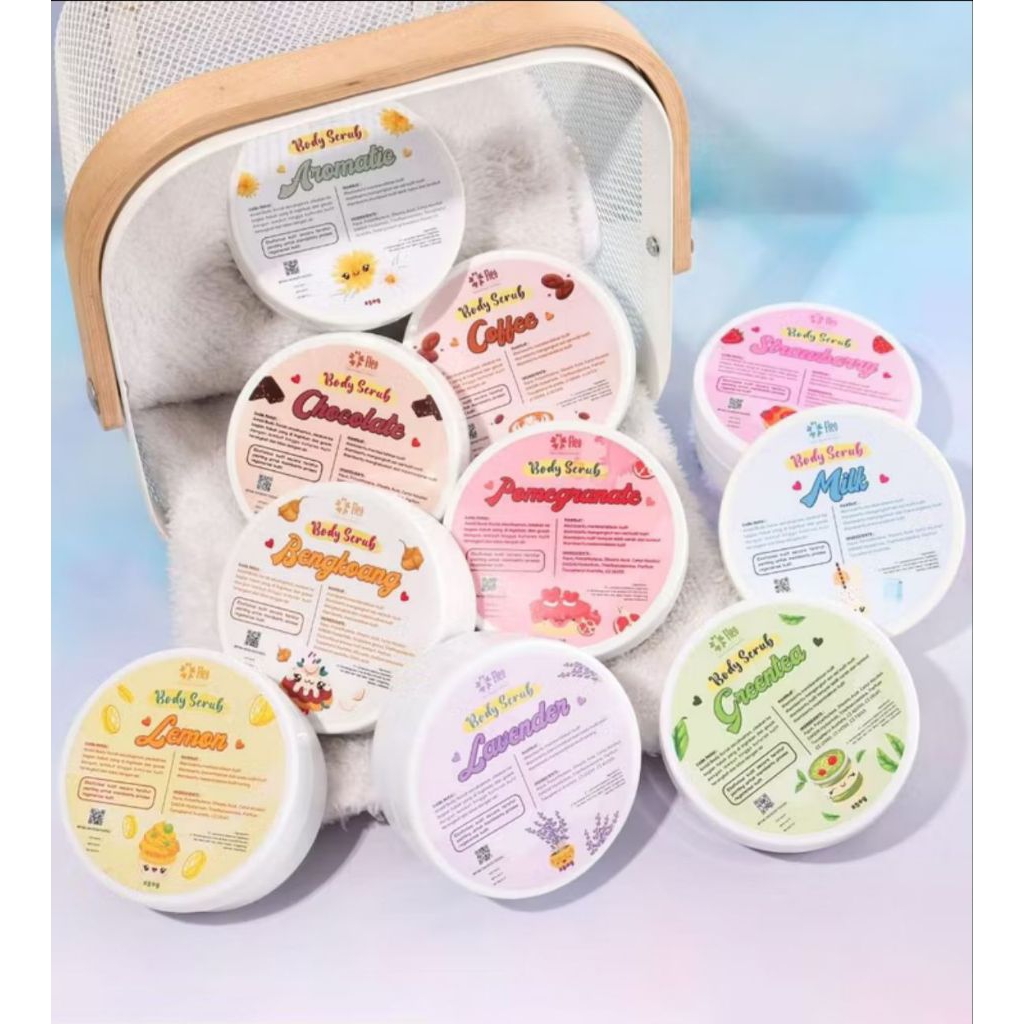 BODY SCRUB/ LULUR BADAN ALA SALON/ BRIGHTENING BODY SCRUB