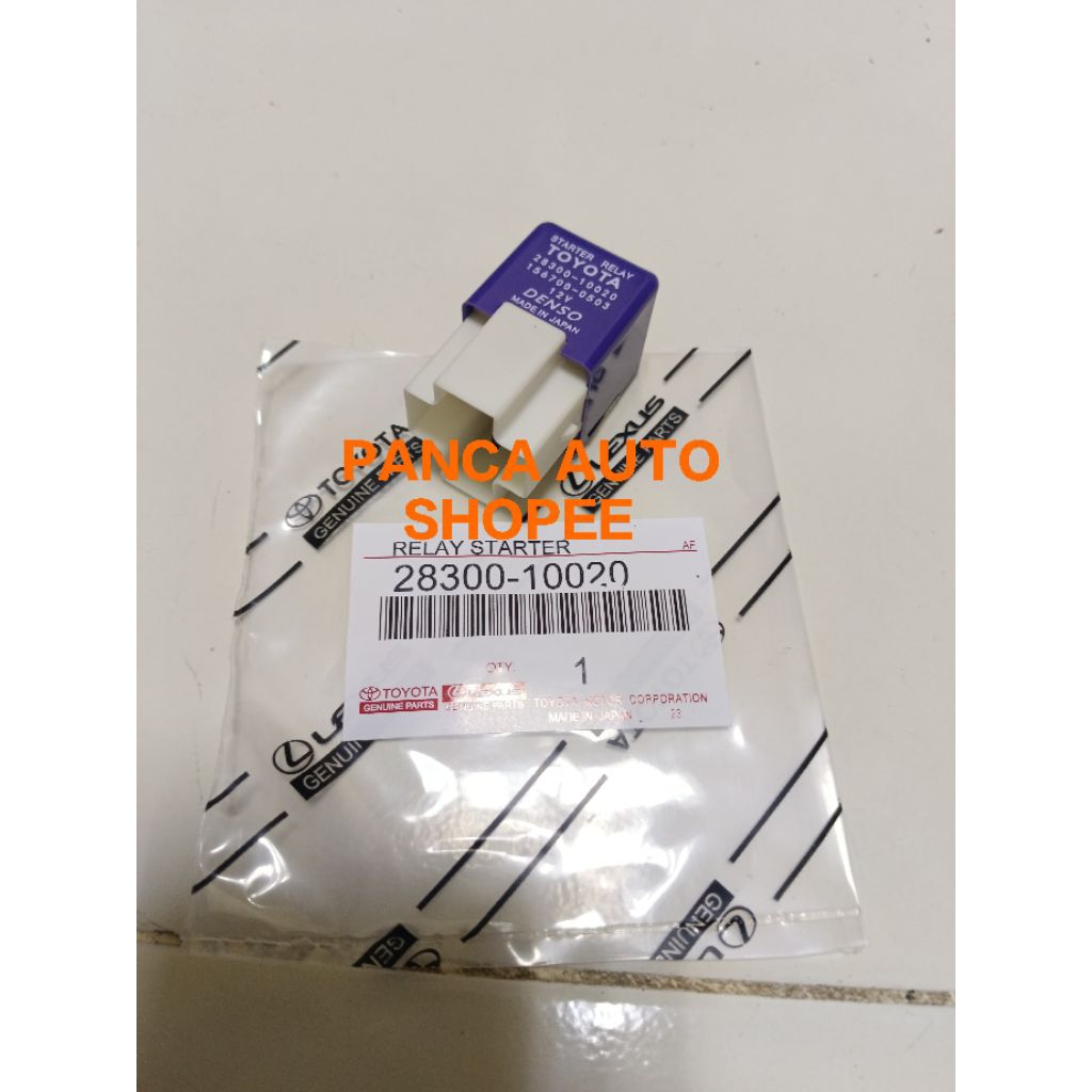 Relay kaki 4 12v starter relay toyota kijang efi ori
