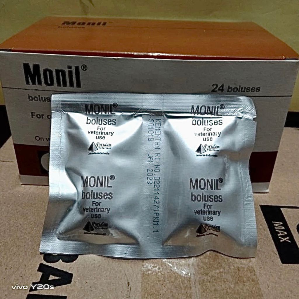 OBAT CACING SAPI KAMBING MONIL BOLUSS (1 pcs /Kapsul)