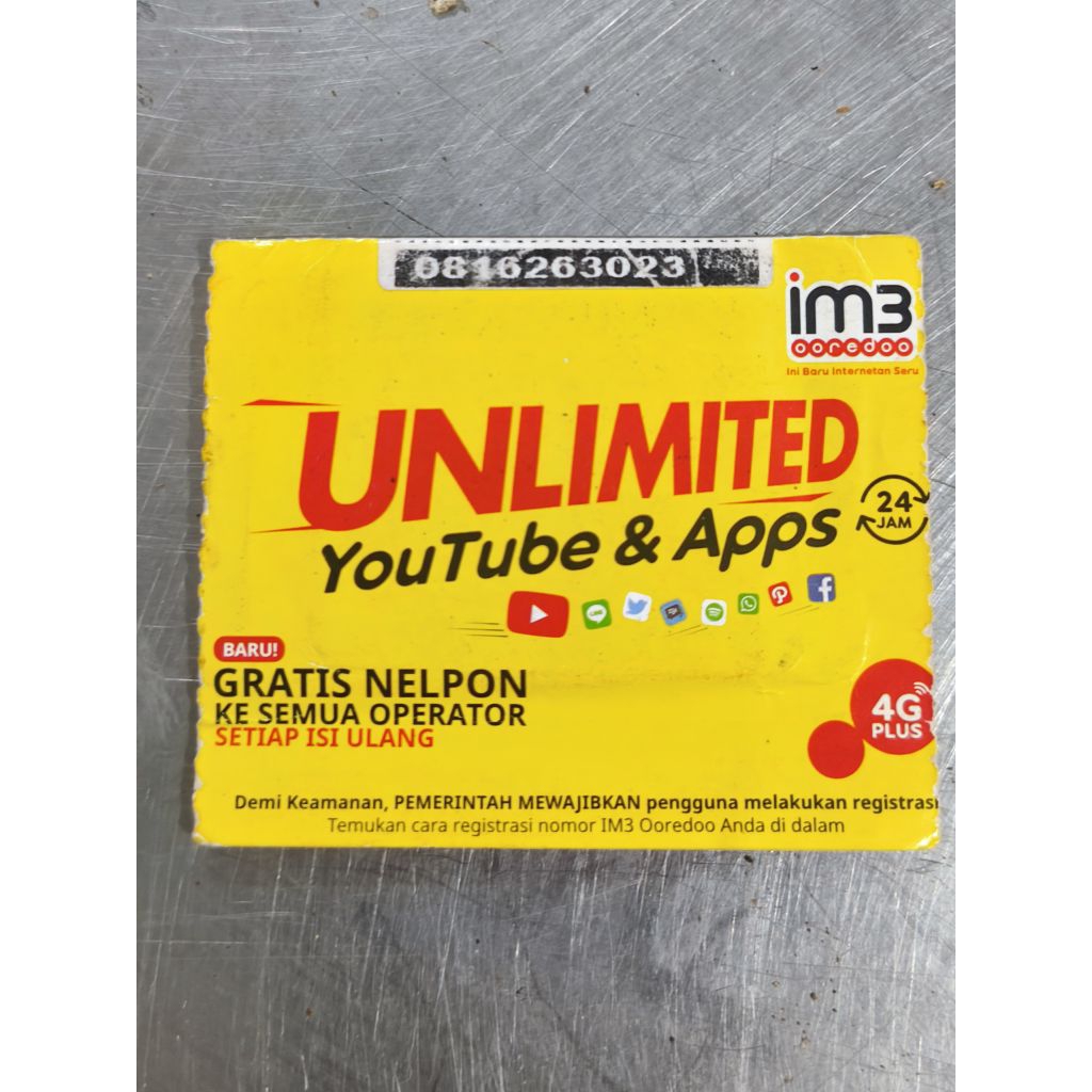 Nomor Cantik Indosat 10 Digit Prabayar Indosat Ooredoo Langka