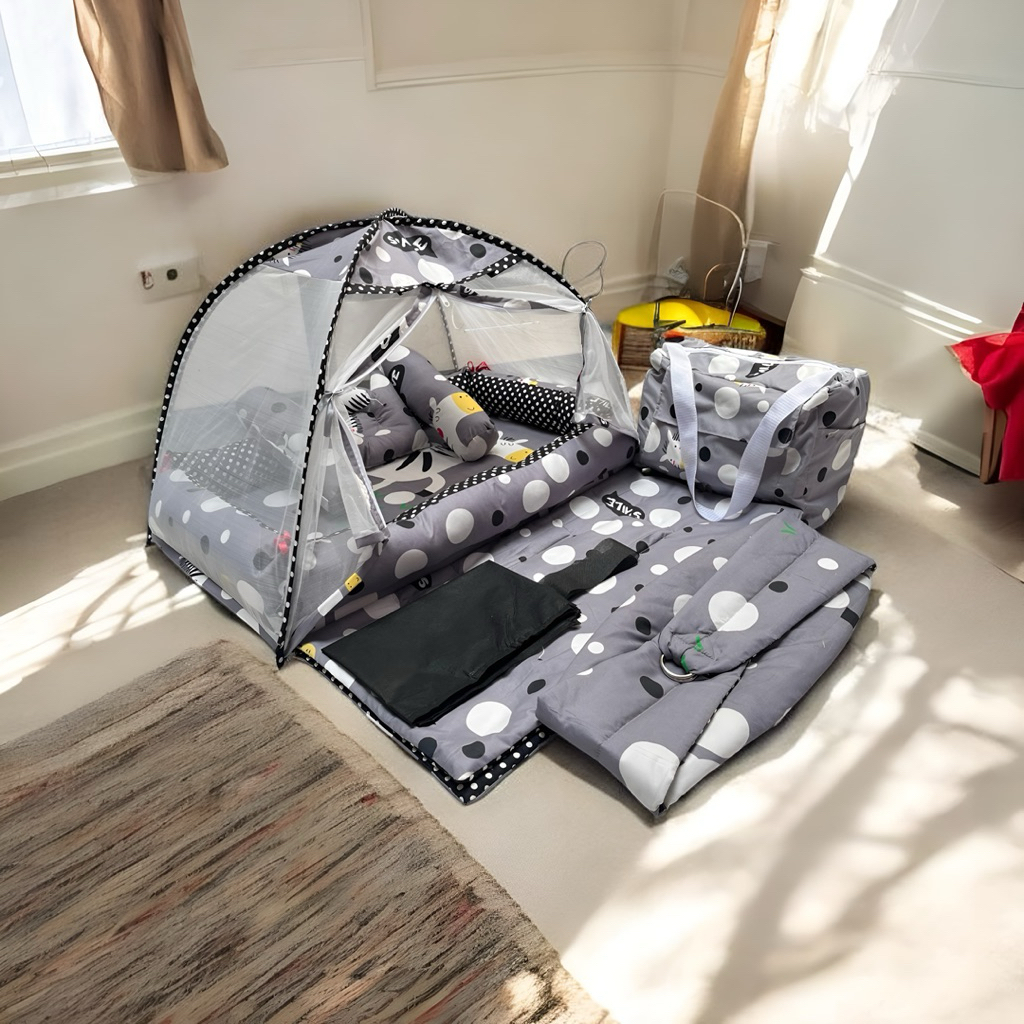 Kasur kelambu bayi Set Gendongan + Tas