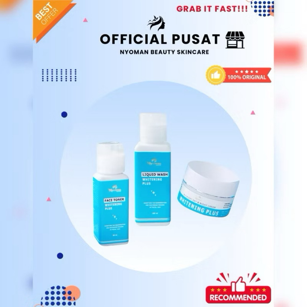 Nyoman Paket Whitening Plus / Nyoman Skincare