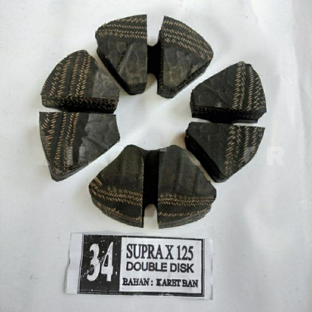 Karet Tromol Nap Gir Supra X 125 Duoble Disk Cakram