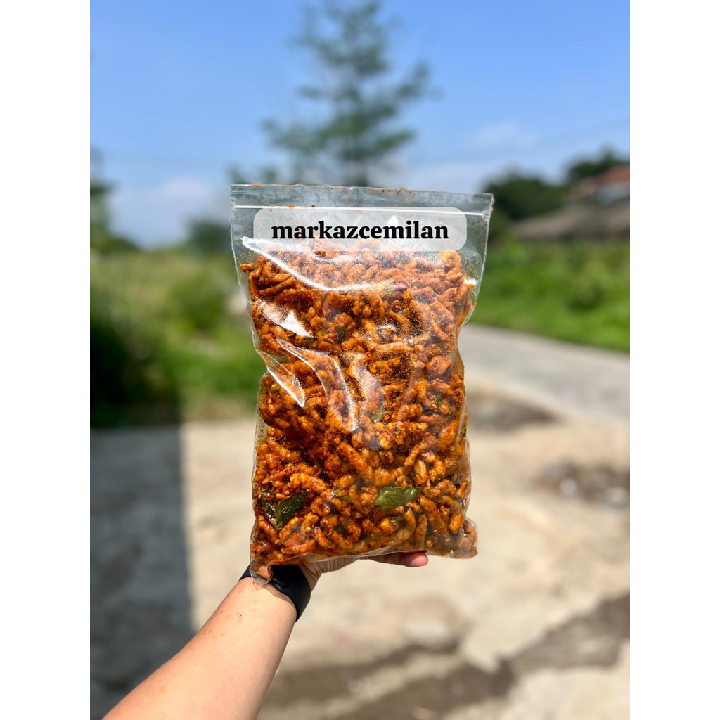 

Keripik Usus Crispy Viral 1Kg - Super Renyah & Anti Bau // Bumbu Melimpah Ruah