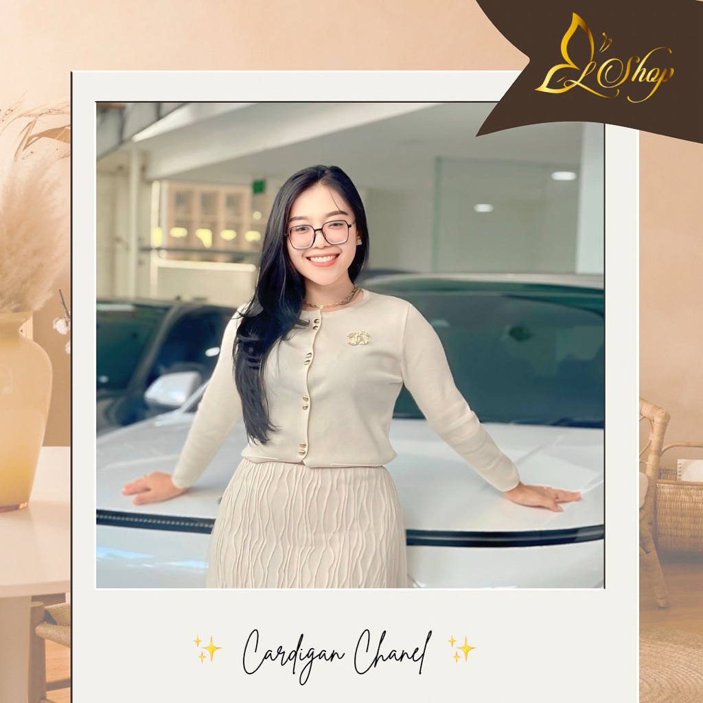 CARDIGAN RAJUT CHANEL WANITA KOREA STYLE